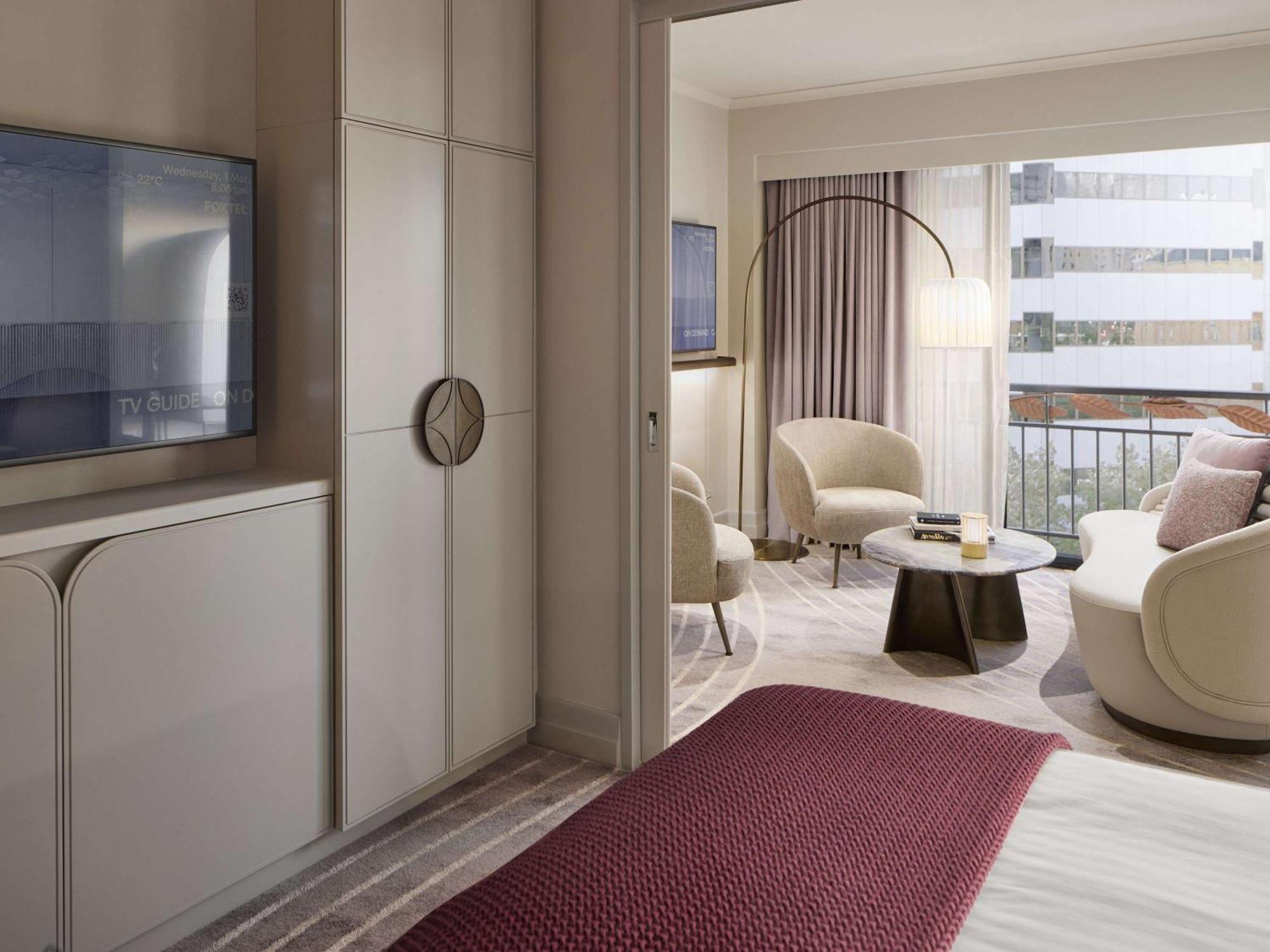 เดอะเพลย์ฟอร์ด แอดิเลด - เอ็มแกลเลอรี่ Hotel ภายนอก รูปภาพ A suite at the hotel
